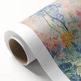 Electric Floral Pathway Canvas - Vibrant Abstract Wall Art Decor