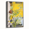 Bright Electric Lemon Art – Modern Electric Wall Art Canvas Print