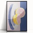 Modern Electric Citrus Art – Vibrant Electric Wall Art Canvas Print
