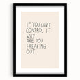 Minimalist Electric Control Quote Art – Modern Electric Wall Art Canvas