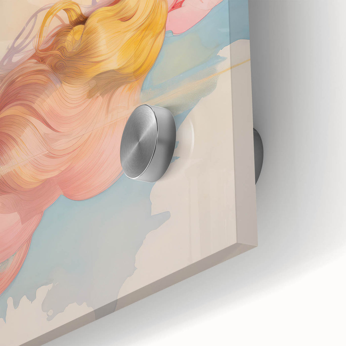 Electric Wall Art: Vibrant Abstract Electric Painting for Modern Décor