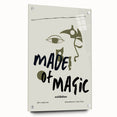 Electric Wall Art: Made of Magic Abstract Modern Art Print
