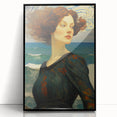 Vibrant Electric Wall Art – Abstract Electric Painting of Ocean Beauty