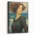 Vibrant Electric Wall Art – Abstract Electric Painting of Ocean Beauty