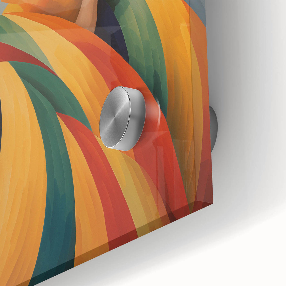Electric Wall Art: Vibrant Abstract Electric Painting for Modern Decor