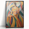 Electric Wall Art: Vibrant Abstract Electric Painting for Modern Decor