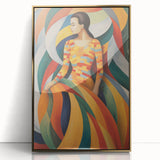 Electric Wall Art: Vibrant Abstract Electric Painting for Modern Decor