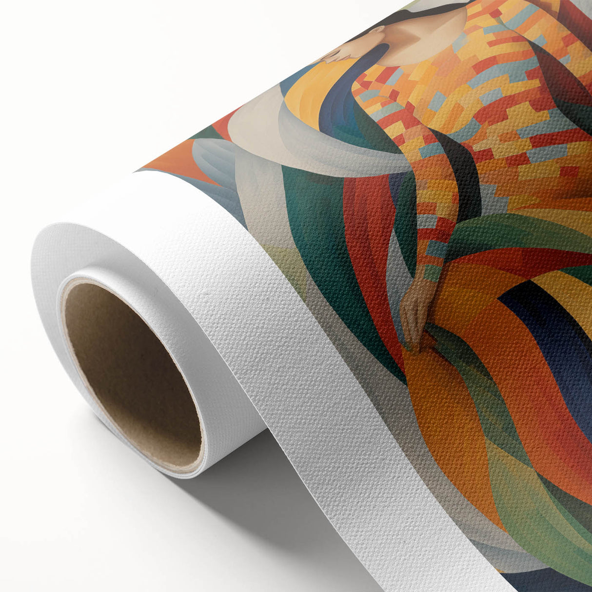 Electric Wall Art: Vibrant Abstract Electric Painting for Modern Decor