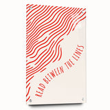 Electric Wall Art – Modern Abstract Electric Print with Red Line Art