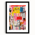 Abstract Electric Pop Art Canvas - Vibrant Modern Wall Art Decor