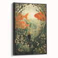 Electric Wall Art – Vibrant Underwater Scene with Fish Electric Art Print