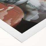 Electric Wall Art – Surreal Portrait with Clouds Electric Art Print