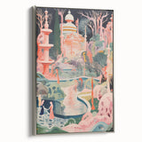 Electric Wall Art: Modern Electric Decor with Dreamy Abstract Landscape