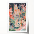 Electric Wall Art: Modern Electric Decor with Dreamy Abstract Landscape