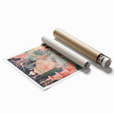 Electric Wall Art: Modern Electric Decor with Dreamy Abstract Landscape
