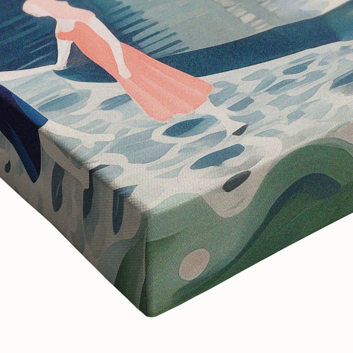 Electric Wall Art: Modern Electric Decor with Dreamy Abstract Landscape