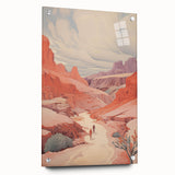 Electric Wall Art: Vibrant Desert Landscape - Modern Electric Decor