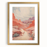 Electric Wall Art: Vibrant Desert Landscape - Modern Electric Decor
