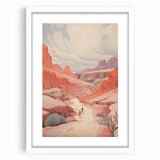 Electric Wall Art: Vibrant Desert Landscape - Modern Electric Decor