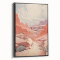 Electric Wall Art: Vibrant Desert Landscape - Modern Electric Decor