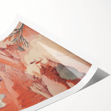 Electric Wall Art: Vibrant Desert Landscape - Modern Electric Decor