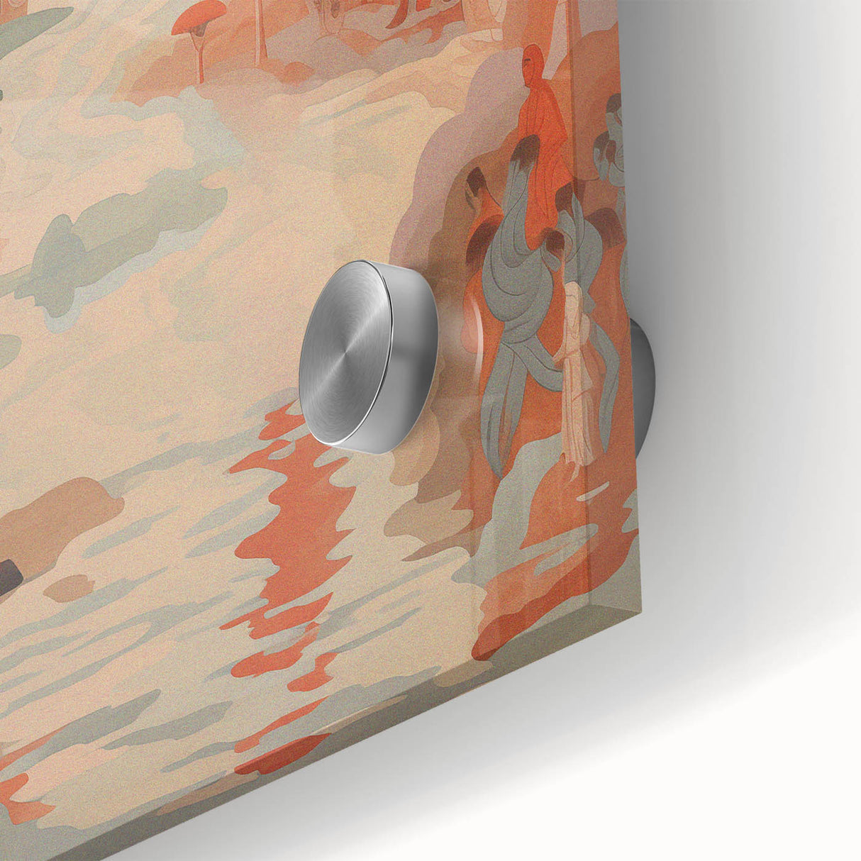 Electric Wall Art: Serene Landscape Journey - Modern Electric Decor