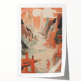 Electric Wall Art: Serene Landscape Journey - Modern Electric Decor
