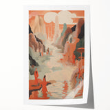 Electric Wall Art: Serene Landscape Journey - Modern Electric Decor