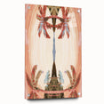 Electric Wall Art: Abstract Tropical Oasis - Modern Electric Decor