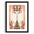Electric Wall Art: Abstract Tropical Oasis - Modern Electric Decor