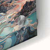 Electric Wall Art: Dreamlike Sunrise Landscape - Modern Electric Decor