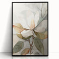 Electric Wall Art: Serene Magnolia Blossom - Modern Electric Decor