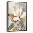 Electric Wall Art: Serene Magnolia Blossom - Modern Electric Decor