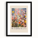 Electric Wall Art: Vibrant Wildflowers Bloom - Modern Electric Decor