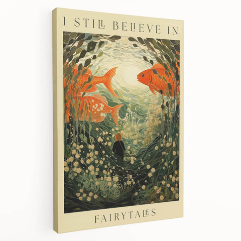 Electric Wall Art: Magical Fairytale Scene - Modern Electric Decor