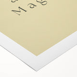 Electric Wall Art: 'and Elves and Magic' Quote - Modern Electric Decor