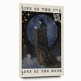 Electric Wall Art: Live by the Sun, Love by the Moon - Modern Decor