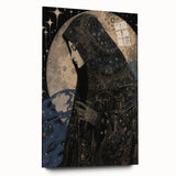 Electric Wall Art: Celestial Moon Priestess - Modern Electric Decor