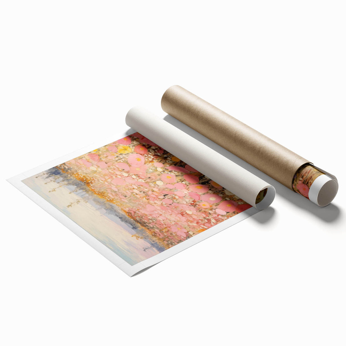 Electric Wall Art: Blooming Field of Flowers - Modern Electric Decor