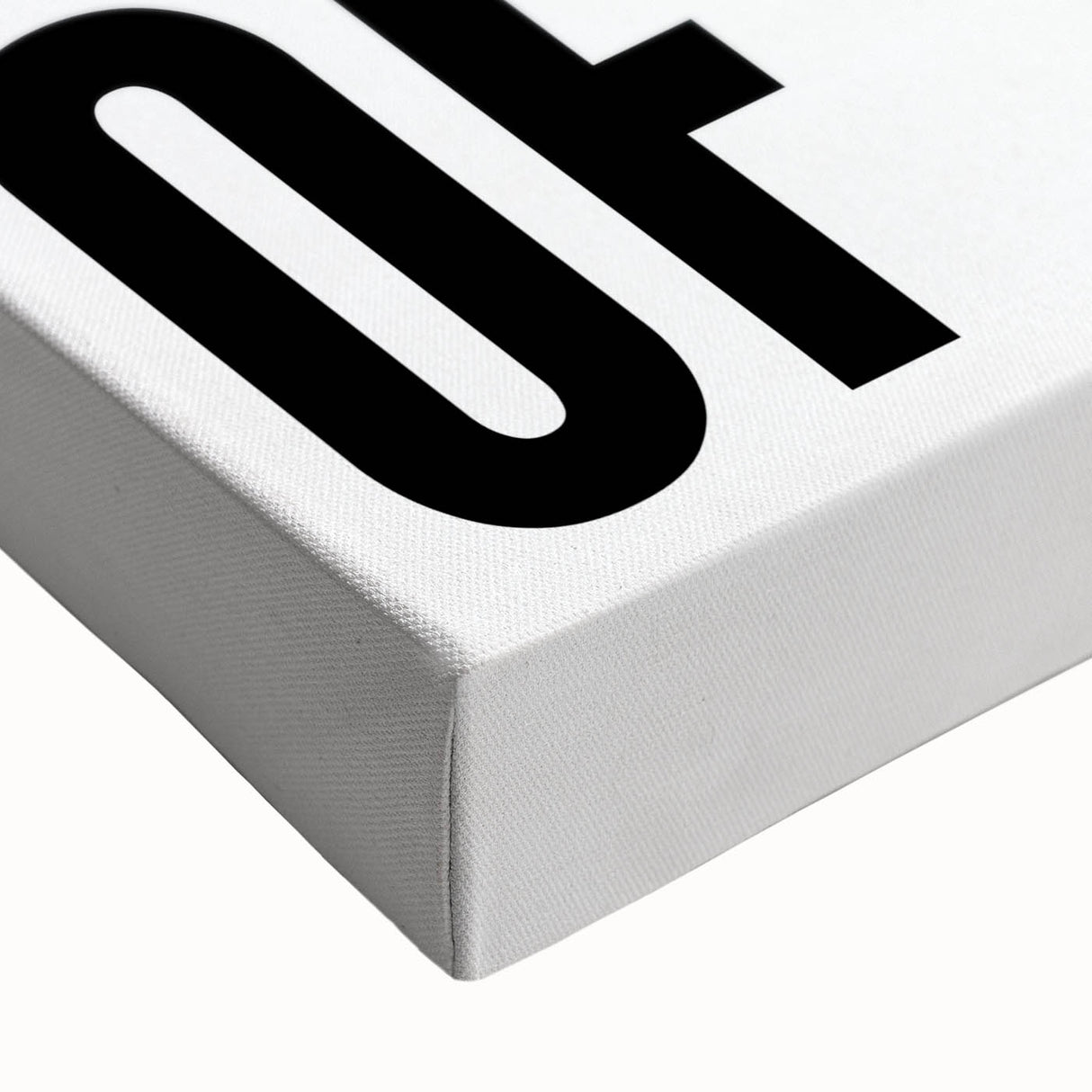 Electric Wall Art - Bold Modern Typography - Abstract Electric Decor