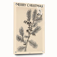 Electric Wall Art – Vibrant Holiday Pine and Berries Modern Electric Decor