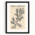 Electric Wall Art – Vibrant Holiday Pine and Berries Modern Electric Decor