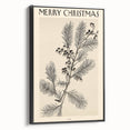 Electric Wall Art – Vibrant Holiday Pine and Berries Modern Electric Decor