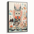 Electric Wall Art – Abstract Creature Design Modern Electric Canvas Art