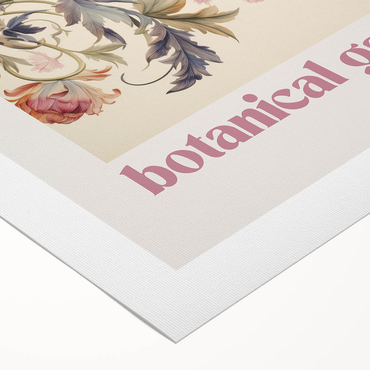 Electric Wall Art – Botanical Garden Floral Design Modern Electric Decor