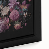 Electric Wall Art – Dark Moody Floral Arrangement Modern Electric Decor