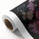 Electric Wall Art – Dark Moody Floral Arrangement Modern Electric Decor