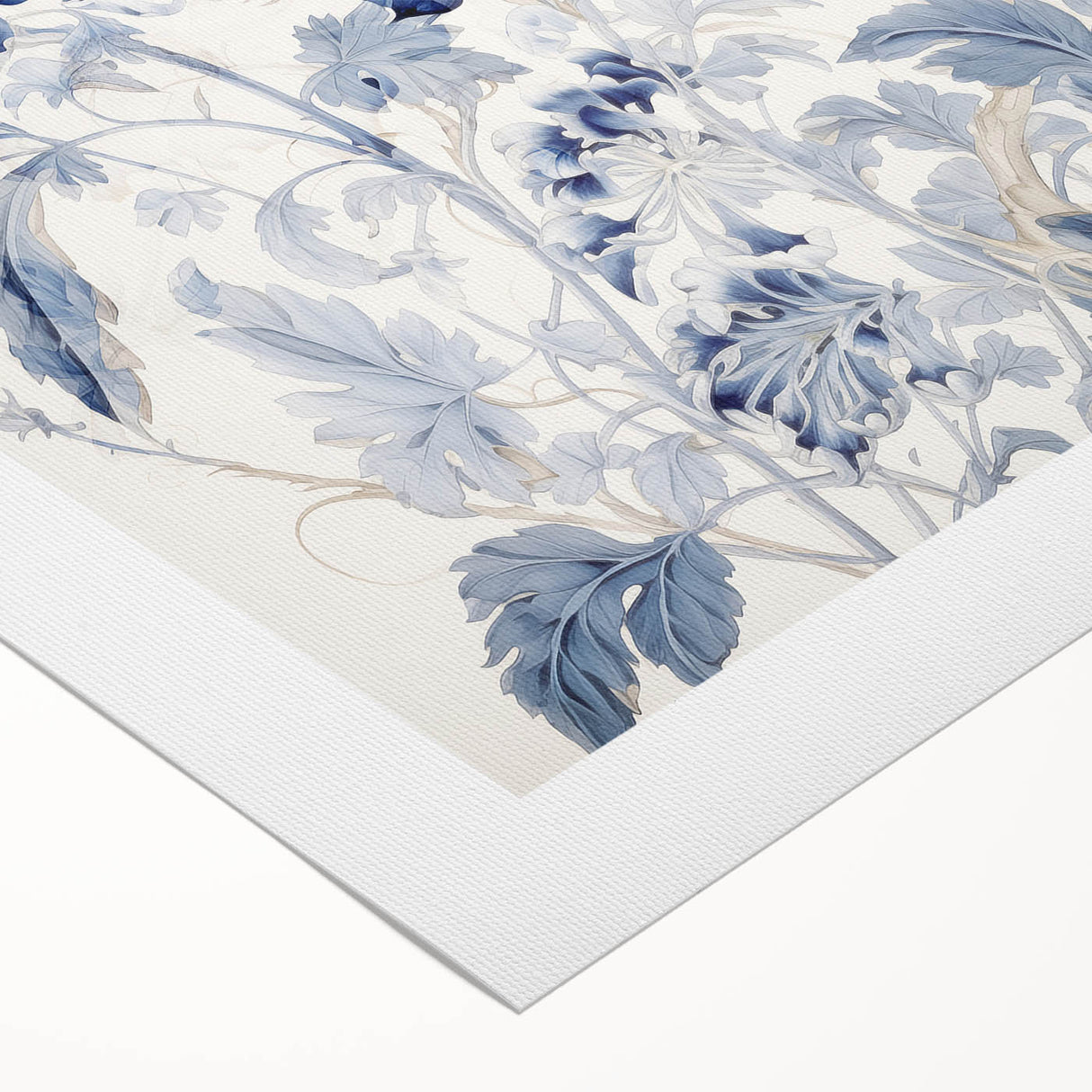 Electric Wall Art | Abstract Floral Electric Art Canvas for Modern Decor