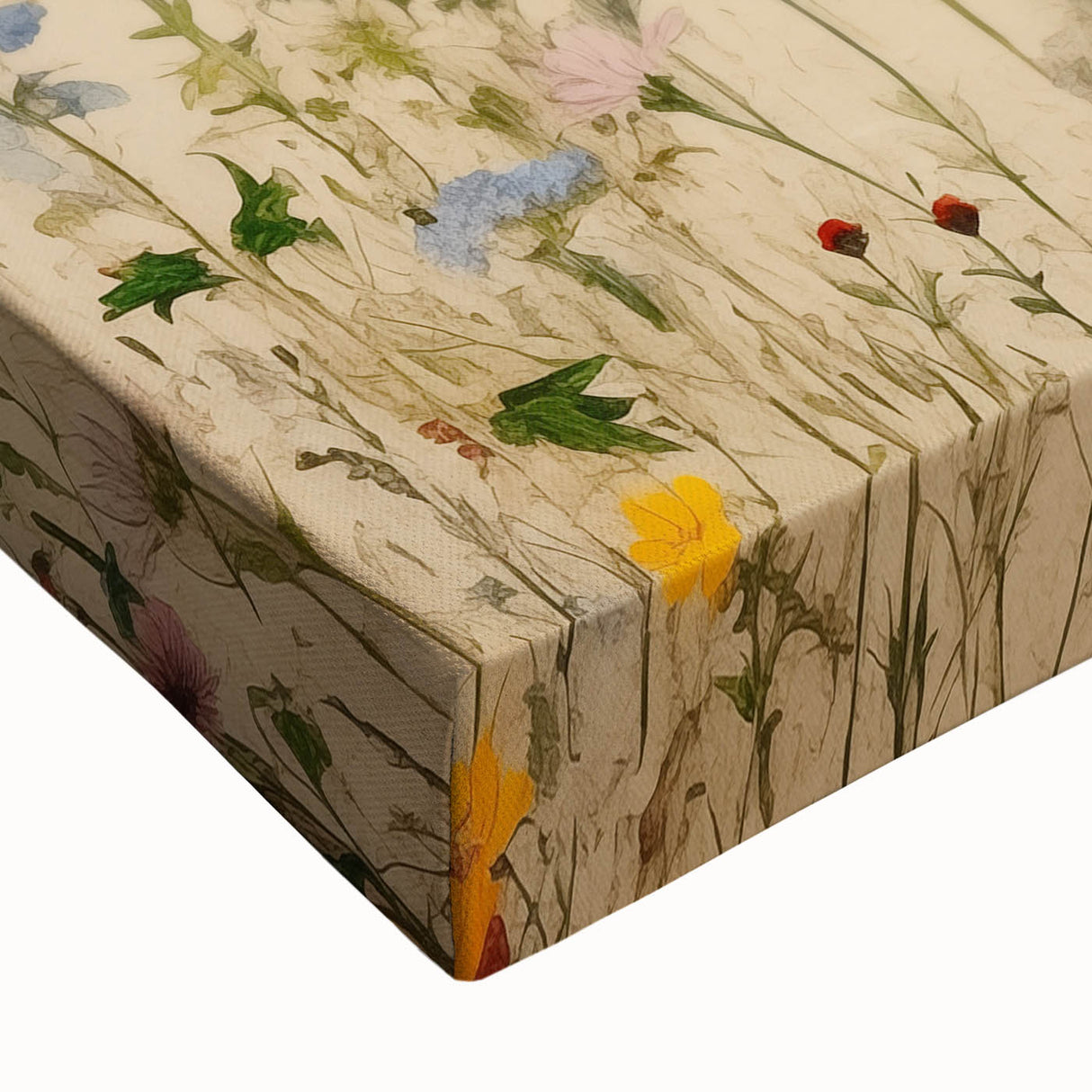 Electric Wall Art | Vibrant Wildflower Electric Canvas for Modern Decor