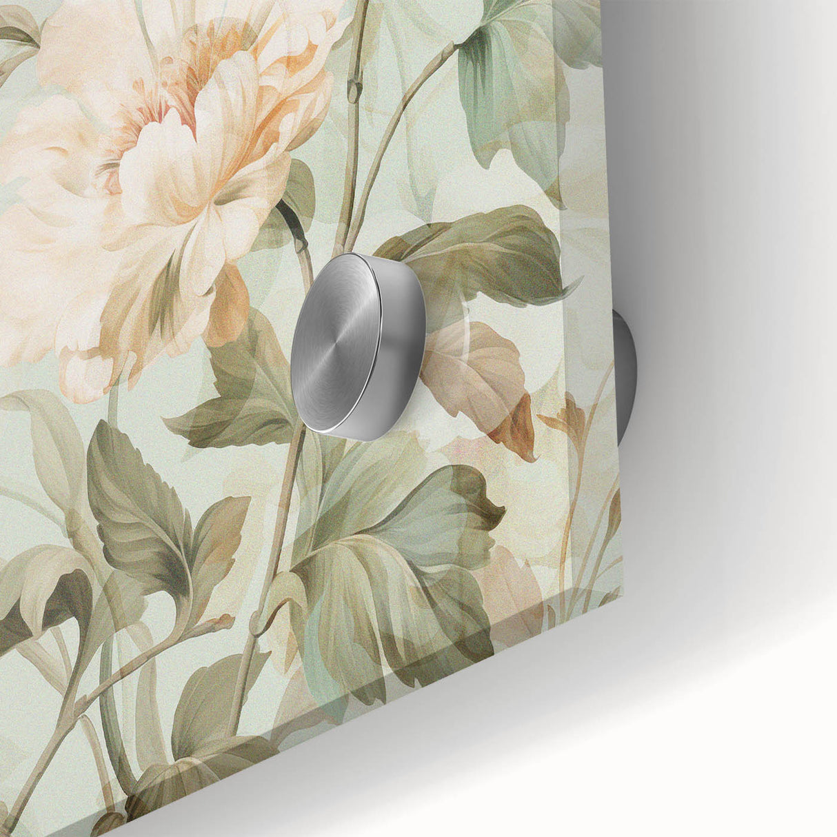Electric Wall Art | Soft Floral Electric Canvas for Modern Interiors